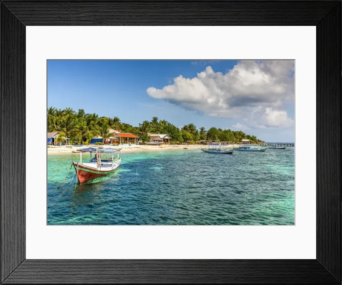 Framed Print : Pulau Liukang Loe island, Bira, Sulawesi, Indonesia Framed Print : Pulau Liukang Loe island, Bira, Sulawesi, Indonesia