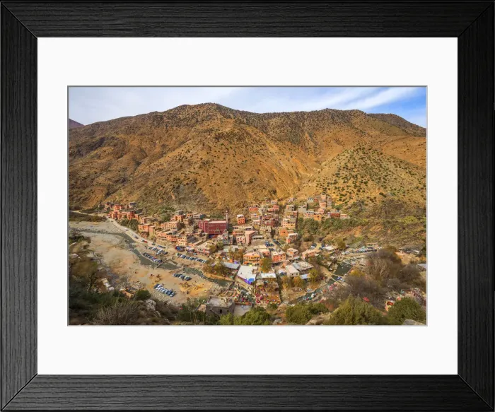 Framed Print : Setti Fatima, Ourika valley, Province Al Haouz, High Atlas, Morocco Framed Print : Setti Fatima, Ourika valley, Province Al Haouz, High Atlas, Morocco