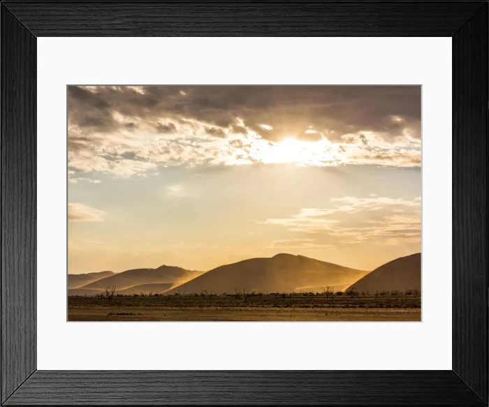 Framed Print : Africa, Namibia, Sossusvlei area. After the rain in the desert Framed Print : Africa, Namibia, Sossusvlei area. After the rain in the desert