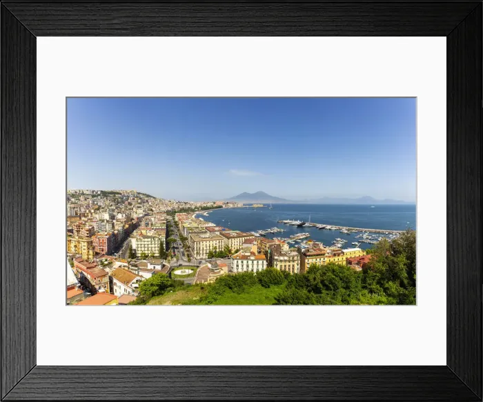 Framed Print : Naples, Italy. View of the city from Posillipo Framed Print : Naples, Italy. View of the city from Posillipo