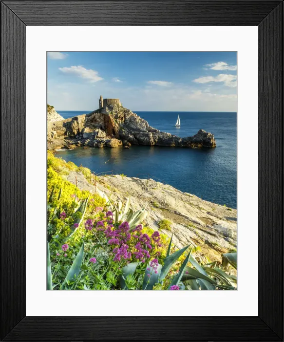 Framed Print : Coastline at Portovenere, Liguria, Italy Framed Print : Coastline at Portovenere, Liguria, Italy