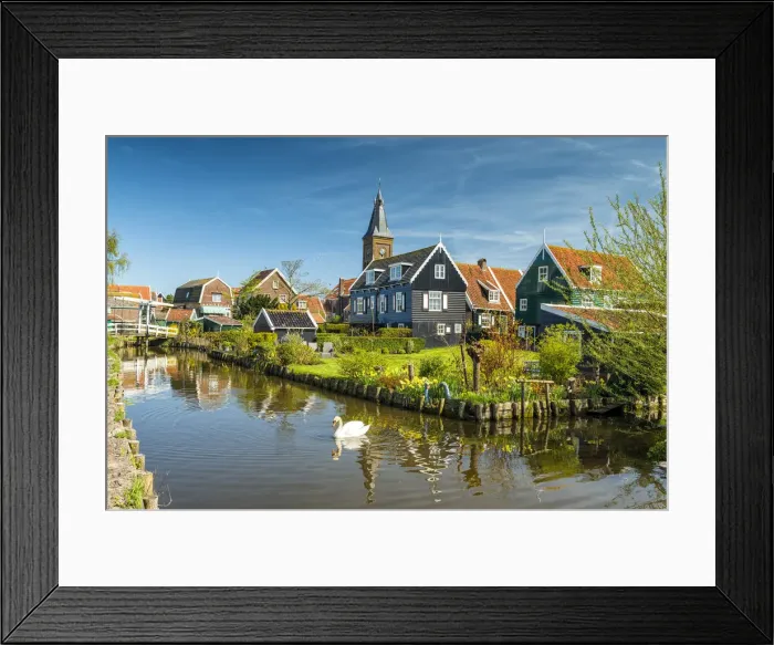 Framed Print : Marken, Holland, Netherlands Framed Print : Marken, Holland, Netherlands