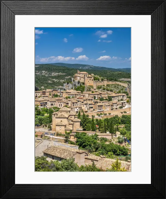 Framed Print : Alquezar, Aragon, Spain Framed Print : Alquezar, Aragon, Spain