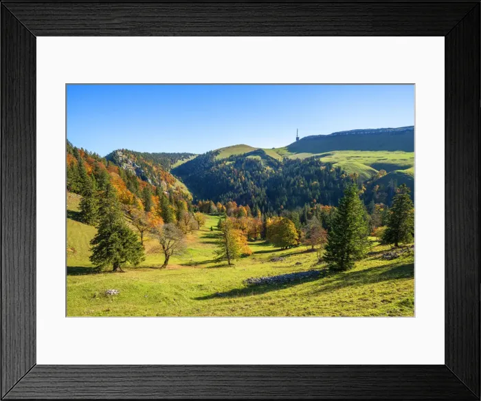 Framed Print : Le Chasseral, highest mountain of the Bernese Jura, Bern, Switzerland Framed Print : Le Chasseral, highest mountain of the Bernese Jura, Bern, Switzerland
