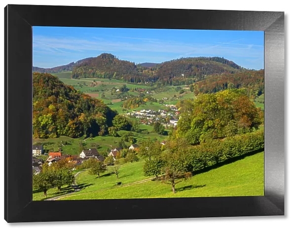 Jura landscape near Reigoldswil, Basel-Country, Switzerland