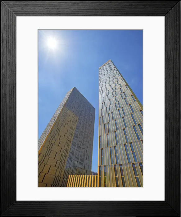 Framed Print : European court building at Kirchberg, Luxembourg Framed Print : European court building at Kirchberg, Luxembourg