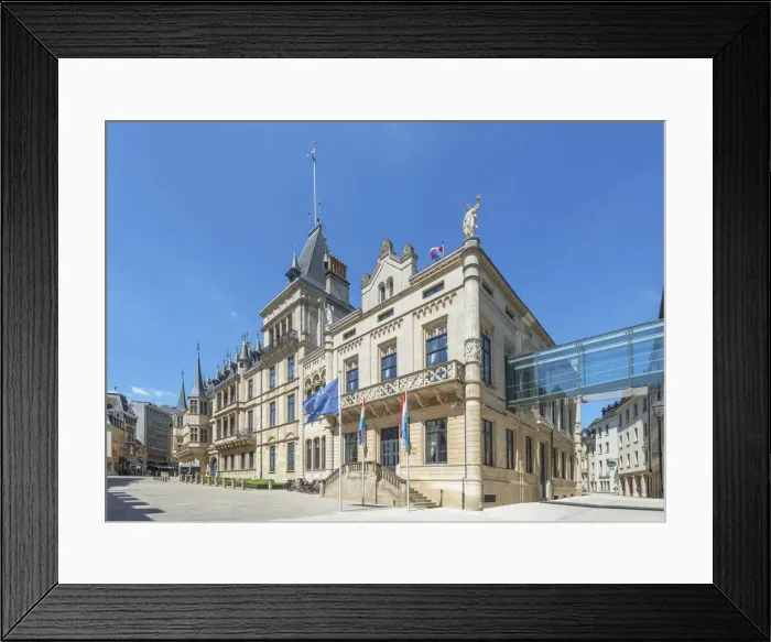Framed Print : Palace of the Grand Duc, Luxembourg Framed Print : Palace of the Grand Duc, Luxembourg