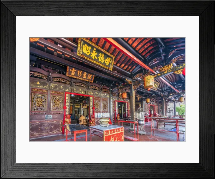 Framed Print : Cheng Hoon Teng temple, Malacca City, Malaysia Framed Print : Cheng Hoon Teng temple, Malacca City, Malaysia