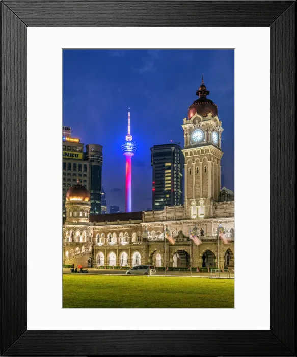 Framed Print : Sultan Abdul Samad Building, Merdeka Square, Kuala Lumpur, Malaysia