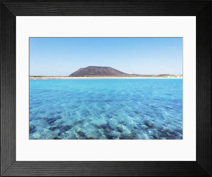 Framed Print : Lobos Island, Fuerteventura, Canary Islands, Spain
