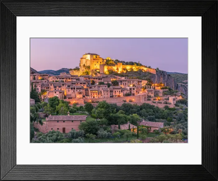 Framed Print : Alquezar, Aragon, Spain Framed Print : Alquezar, Aragon, Spain