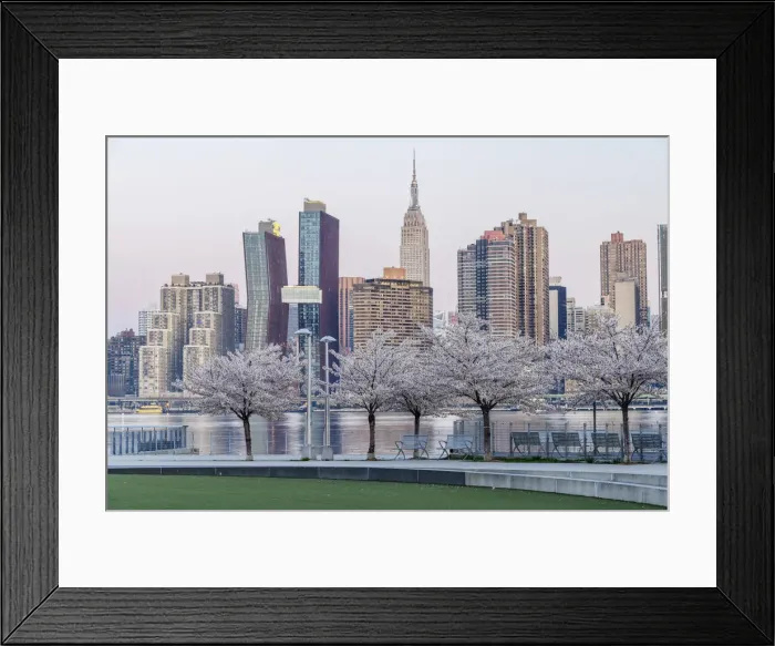 Framed Print : USA, American, New York, Queens, Long Island City, Midtown skyline Framed Print : USA, American, New York, Queens, Long Island City, Midtown skyline