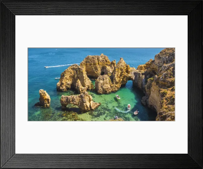 Framed Print : Portugal, Algarve, Faro district, Lagos, Ponta Da Piedade Framed Print : Portugal, Algarve, Faro district, Lagos, Ponta Da Piedade