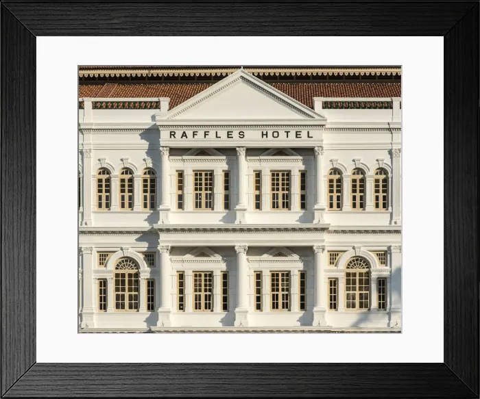 Framed Print : Raffles Hotel, Singapore Framed Print : Raffles Hotel, Singapore