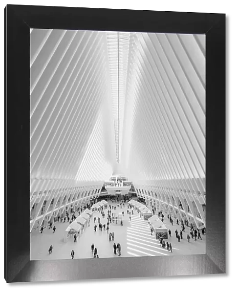 USA, American, New York, Manhattan, Lower Manhattan, One World Trade Center, PATH Station