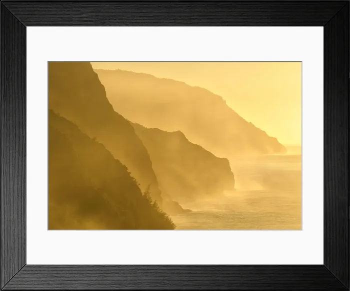 Framed Print : USA, Hawaii, Kauai, North Shore, Na Pali Coast Framed Print : USA, Hawaii, Kauai, North Shore, Na Pali Coast