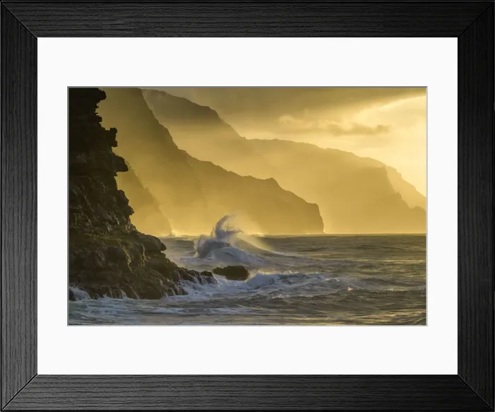 Framed Print : USA, Hawaii, Kauai, Na Pali Coast Framed Print : USA, Hawaii, Kauai, Na Pali Coast