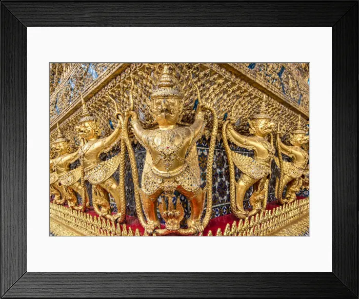 Framed Print : External golden decorations of the Ubosoth, Wat Phra Kaew, Bangkok, Thailand Framed Print : External golden decorations of the Ubosoth, Wat Phra Kaew, Bangkok, Thailand