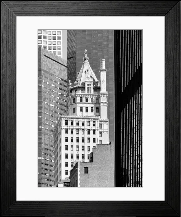 Framed Print : USA, American, New York, Manhattan, Midtown, The Crown Building, 5th Avenue