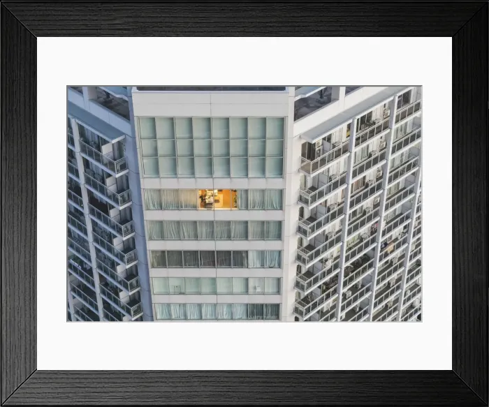 Framed Print : Japan, Honshu, Tokyo, Toyosu, Shinonome, High Rise Apartment Block Framed Print : Japan, Honshu, Tokyo, Toyosu, Shinonome, High Rise Apartment Block