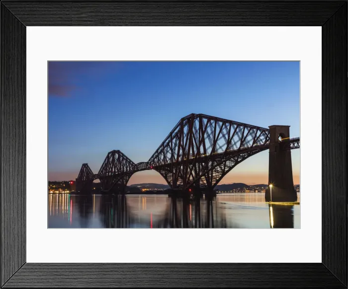 Framed Print : Great Britain, Scotland, Edinburgh, South Queensferry, The Forth Bridge at Dawn Framed Print : Great Britain, Scotland, Edinburgh, South Queensferry, The Forth Bridge at Dawn