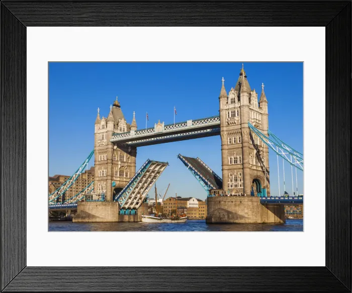 Framed Print : England, London, Southwark, Tower Bridge