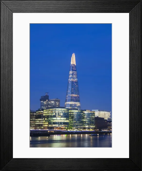 Framed Print : England, London, The Shard and Southwark Skyline Framed Print : England, London, The Shard and Southwark Skyline