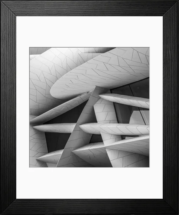 Framed Print : National Museum of Qatar by Jean Nouvel, Doha, Qatar Framed Print : National Museum of Qatar by Jean Nouvel, Doha, Qatar