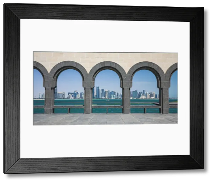 Framed Print : Museum of Islamic Art by I. M. Pei, Doha, Qatar Framed Print : Museum of Islamic Art by I. M. Pei, Doha, Qatar