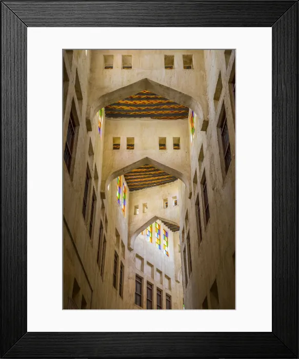 Framed Print : Falcon souk, Souk Waqif, Doha, Qatar Framed Print : Falcon souk, Souk Waqif, Doha, Qatar