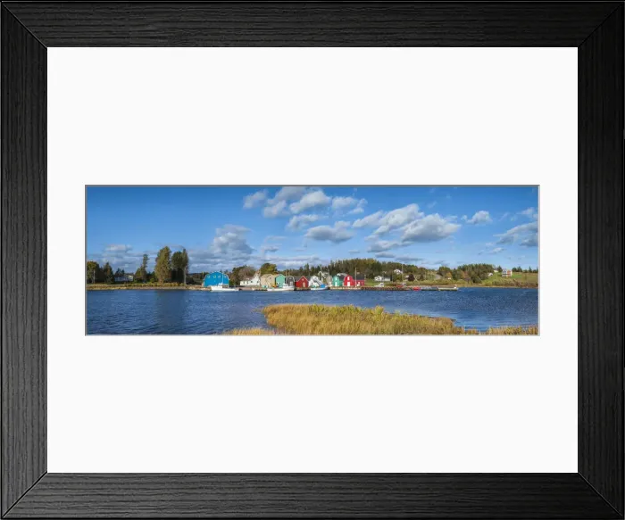 Framed Print : Canada, Prince Edward Island, French River, small fishing harbor Framed Print : Canada, Prince Edward Island, French River, small fishing harbor