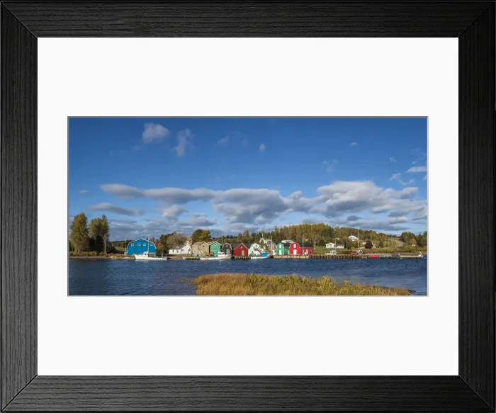 Framed Print : Canada, Prince Edward Island, French River, small fishing harbor Framed Print : Canada, Prince Edward Island, French River, small fishing harbor
