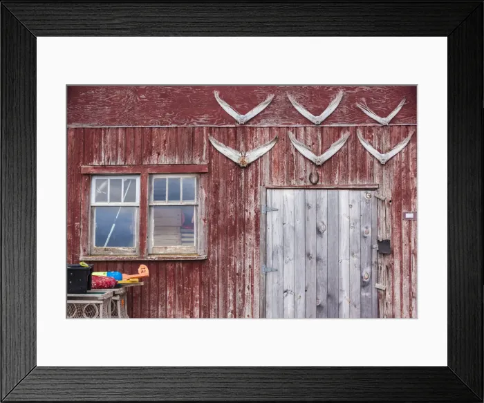 Framed Print : Canada, Prince Edward Island, Malpeque, fishing shack Framed Print : Canada, Prince Edward Island, Malpeque, fishing shack