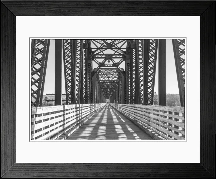 Framed Print : Canada, New Brunswick, Central New Brunswick, Fredericton, Bill Thorpe Walking Bridge Framed Print : Canada, New Brunswick, Central New Brunswick, Fredericton, Bill Thorpe Walking Bridge