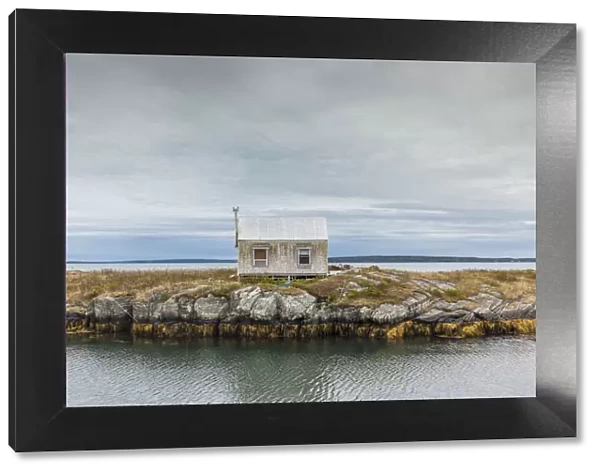 Canada, Nova Scotia, Blue Rocks, coastal fishing village, fishing shack