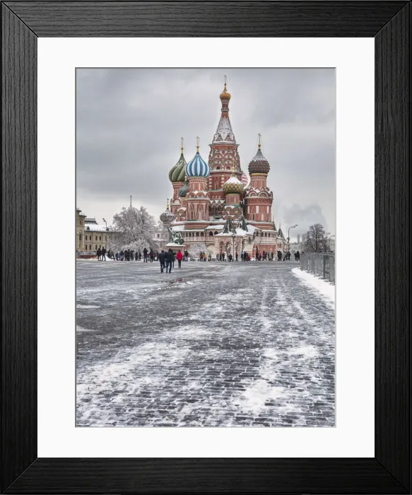 Framed Print : St. Basils cathedral, Red square, Moscow, Russia Framed Print : St. Basils cathedral, Red square, Moscow, Russia