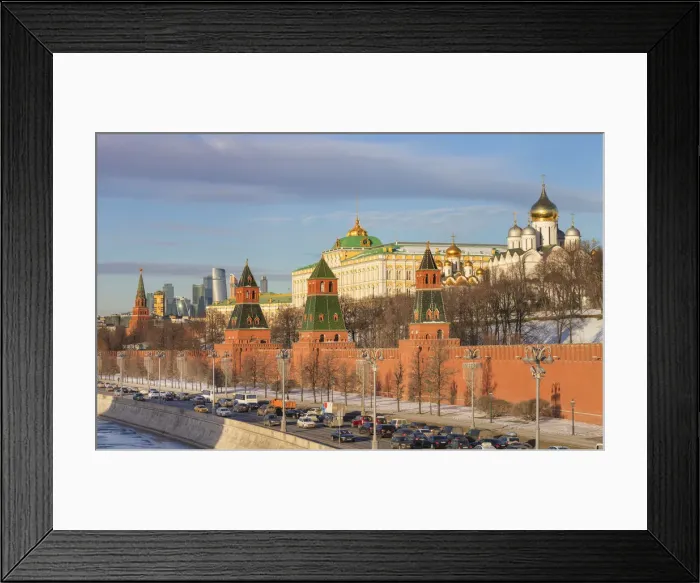 Framed Print : Cityscape, Kremlin, Moskva river, Moscow, Russia Framed Print : Cityscape, Kremlin, Moskva river, Moscow, Russia