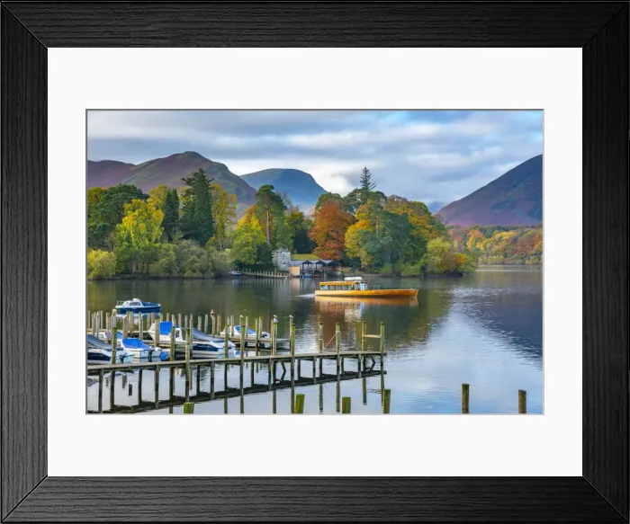 Framed Print : UK, Cumbria, Lake District, Keswick, Derwentwater, Derwent Isle Framed Print : UK, Cumbria, Lake District, Keswick, Derwentwater, Derwent Isle