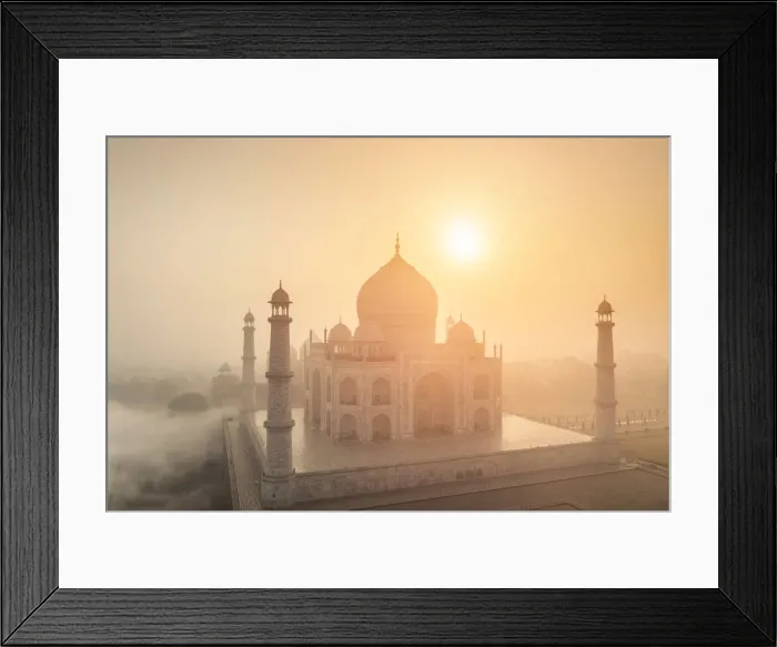 Framed Print : India, Uttar Pradesh, Taj Mahal (UNESCO World Heritage Site)