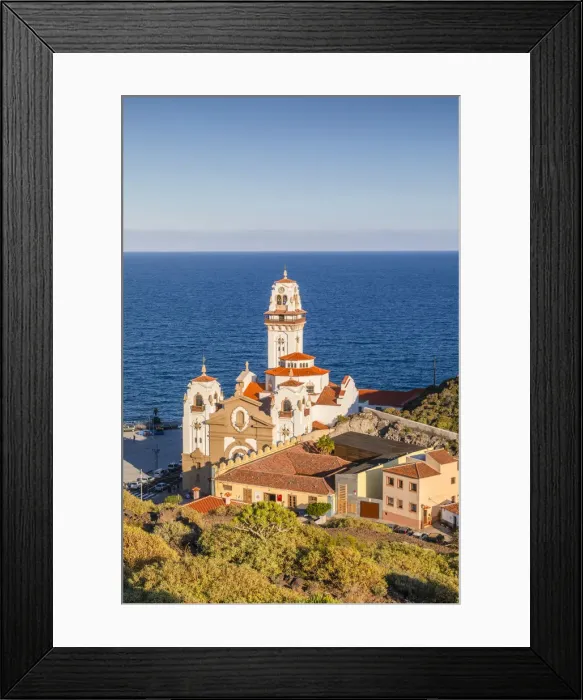 Framed Print : The Basilica of the Royal Marian Shrine of Our Lady of Candelaria, Candelaria, Tenerife