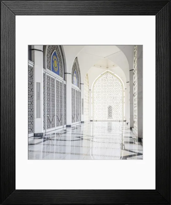 Framed Print : State Mosque (Masjid Sultan Salahuddin Abdul Shah Mosque), Selangor, Nr. Kuala Lumpur Framed Print : State Mosque (Masjid Sultan Salahuddin Abdul Shah Mosque), Selangor, Nr. Kuala Lumpur