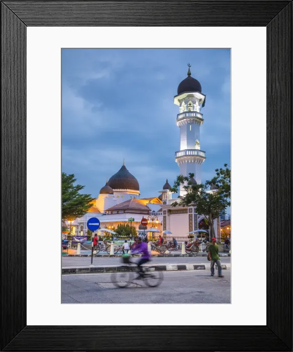 Framed Print : Kapitan Keling mosque, George Town, Penang Island, Malaysia Framed Print : Kapitan Keling mosque, George Town, Penang Island, Malaysia