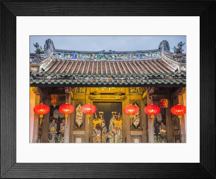 Framed Print : Han Jiang Ancestral Temple, George Town, Penang Island, Malaysia Framed Print : Han Jiang Ancestral Temple, George Town, Penang Island, Malaysia