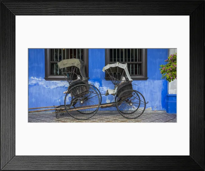 Framed Print : Cheong Fatt Tze Mansion (Blue Mansion) & boutique hotel, George Town, Penang Island Framed Print : Cheong Fatt Tze Mansion (Blue Mansion) & boutique hotel, George Town, Penang Island