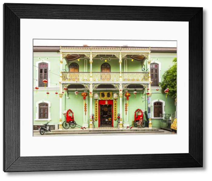 Framed Print : Pinang Peranakan Mansion, George Town, Penang Island, Malaysia Framed Print : Pinang Peranakan Mansion, George Town, Penang Island, Malaysia