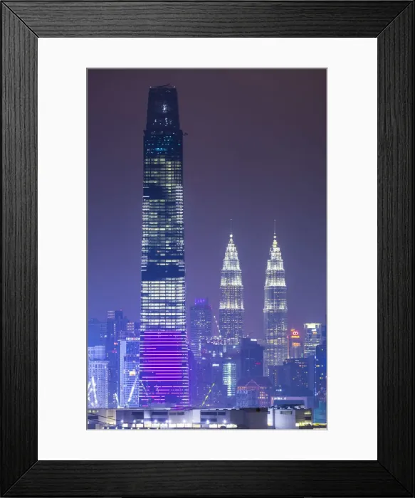 Framed Print : Exchange 106 (tallest building in Malaysia in 2019) & Petronas Towers, KLCC, Kuala Lumpur Framed Print : Exchange 106 (tallest building in Malaysia in 2019) & Petronas Towers, KLCC, Kuala Lumpur