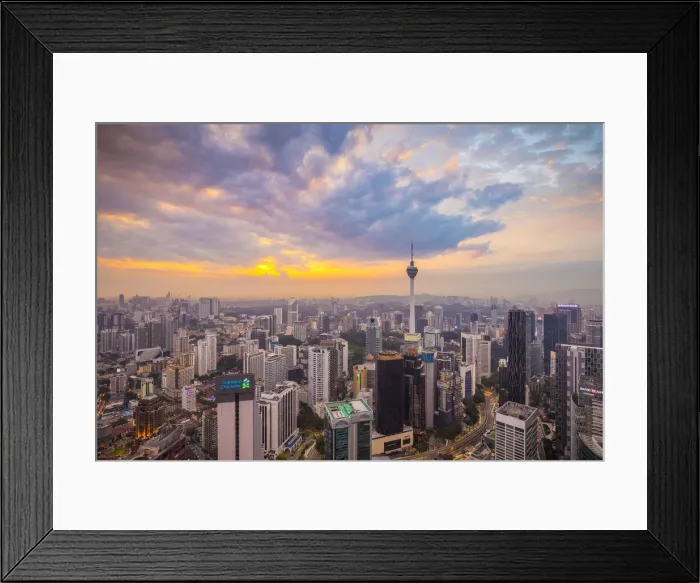 Framed Print : KL Tower, Kuala Lumpur, Malaysia Framed Print : KL Tower, Kuala Lumpur, Malaysia