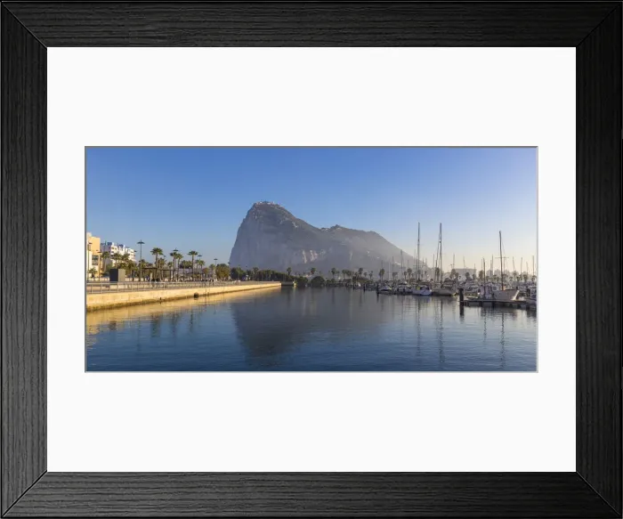 Framed Print : Gibraltar, View of Rock of Gibraltar Framed Print : Gibraltar, View of Rock of Gibraltar