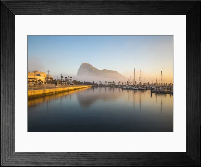 Framed Print : Gibraltar, View of Rock of Gibraltar Framed Print : Gibraltar, View of Rock of Gibraltar