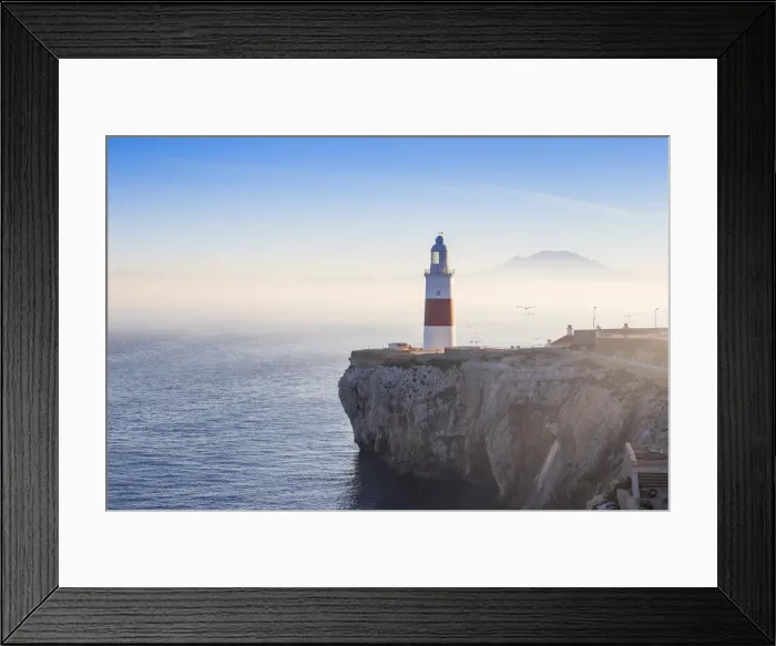 Framed Print : Gibraltar, Europa Point Lighthouse Framed Print : Gibraltar, Europa Point Lighthouse